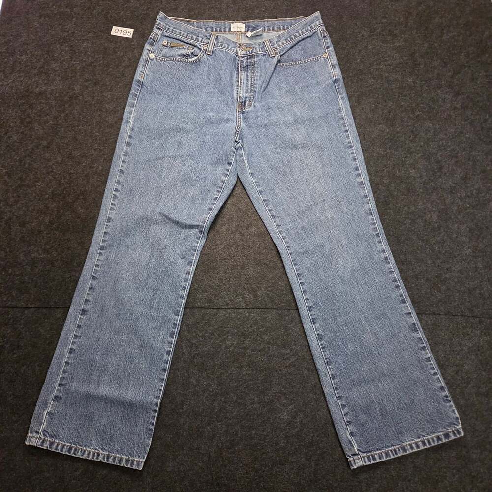 Calvin Klein Jeans Vintage Blue Denim Bootcut Jeans Women Size 12